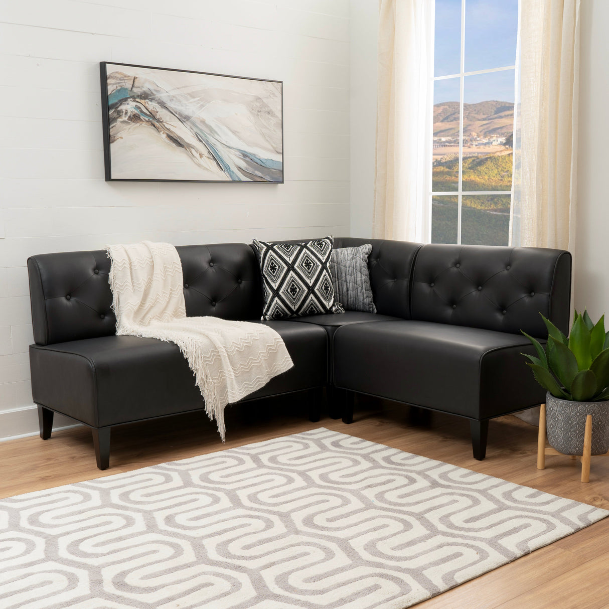 Auden Nook Corner Bench