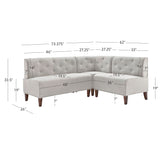 Auden Nook Corner Bench