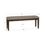Daly Brown Bench
