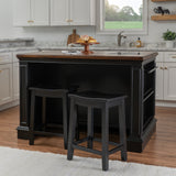 Penda Kitchen Island w/Stools