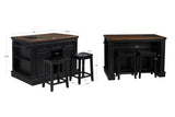Penda Kitchen Island w/Stools