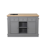 Penda Kitchen Island w/Stools