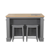 Penda Kitchen Island w/Stools