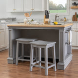 Penda Kitchen Island w/Stools