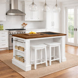 Penda Kitchen Island w/Stools