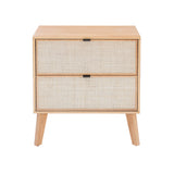 Claudette 2 Drawer Nightstand