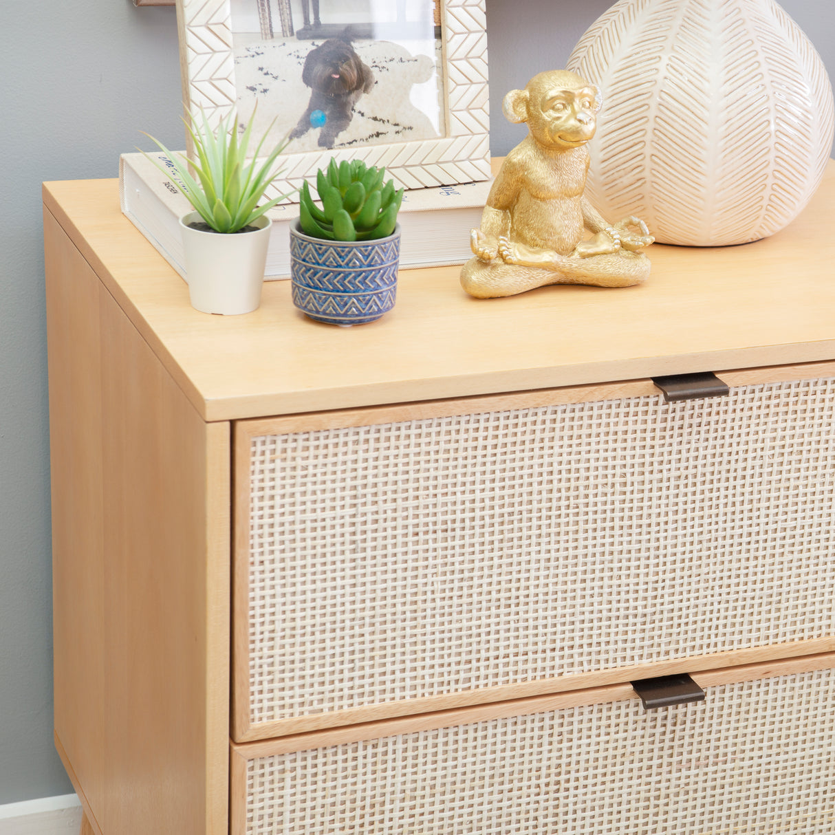 Claudette 2 Drawer Nightstand