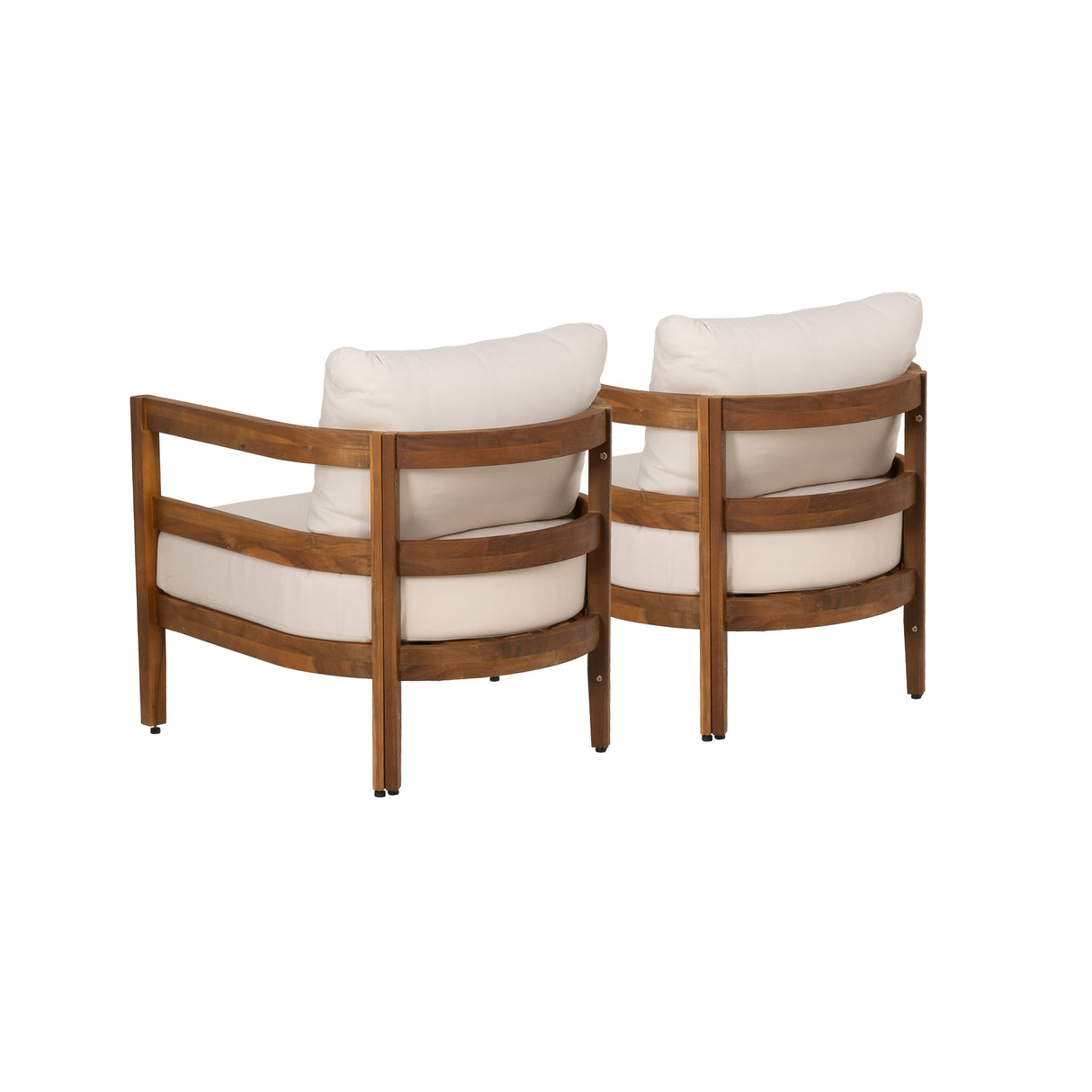 Surfside Brown Outdoor Club Chair