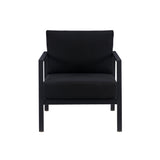 Alora Outdoor Aluminum Black Armchair