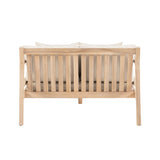 Svana Beige Outdoor Double Chaise Lounger