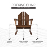 Adirondack Rocking Chair