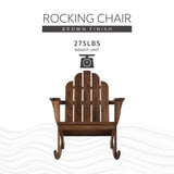 Adirondack Rocking Chair