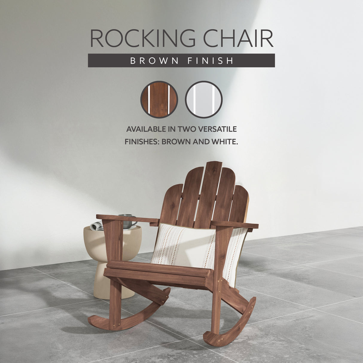 Adirondack Rocking Chair