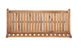 Catalan Bench Teak Finish