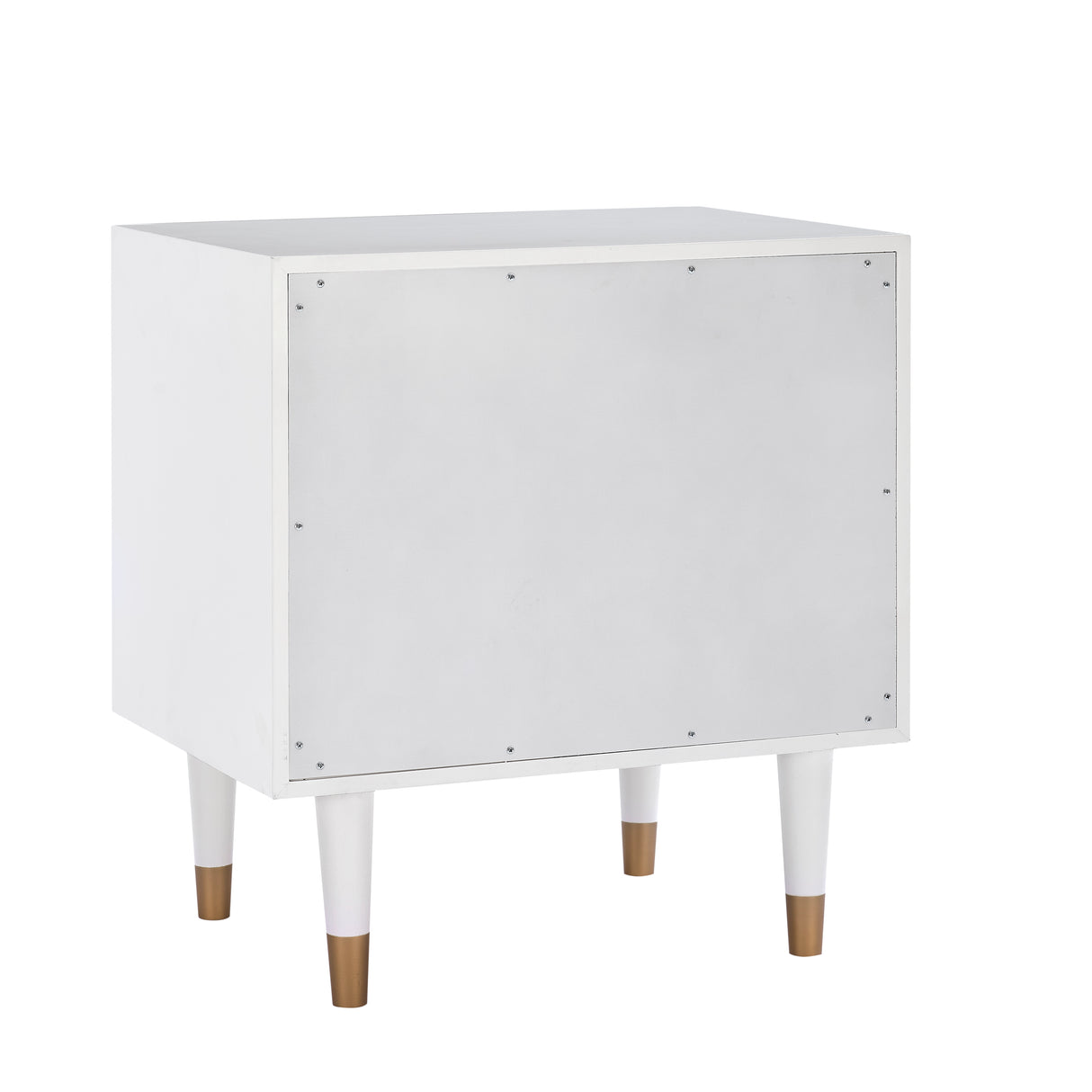 Geo 2-Drawer Texture Nightstand