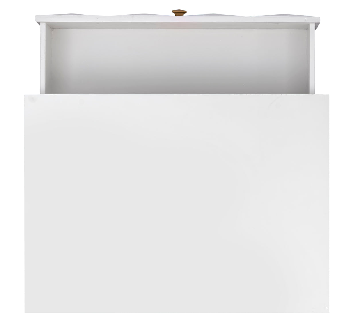 Geo 2-Drawer Texture Nightstand