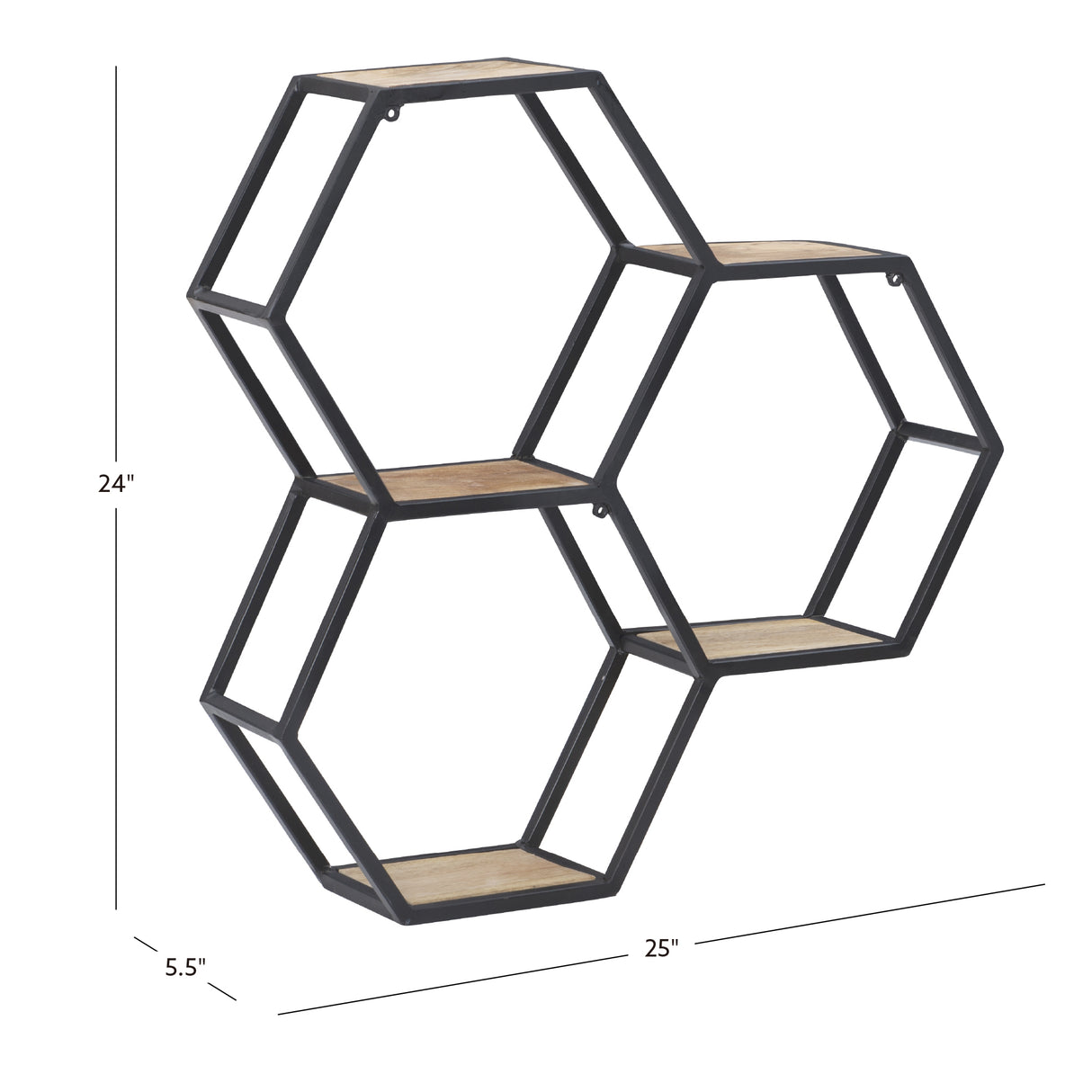 Willa Metal Wall Shelves