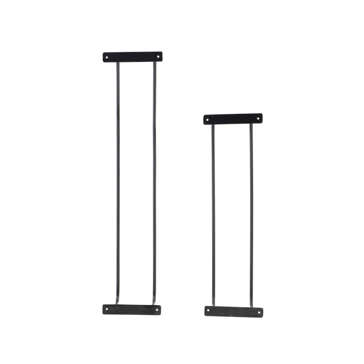 Terry Black Metal Towel (Set of 2)