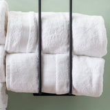 Terry Black Metal Towel (Set of 2)