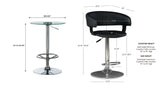 Devan 3 Pc Set Adjustable Pub Set