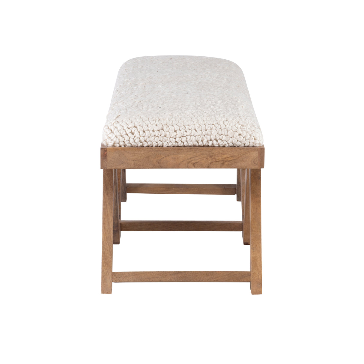 Benicio Brown Upholstered Bench