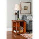 Mission Gray Side Table
