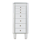 Milan Mirrored Jewelry Armoire
