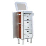 Milan Mirrored Jewelry Armoire