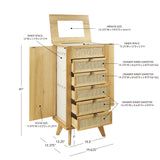 Claudette Jewelry Armoire