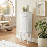 Whitney White Jewelry Armoire