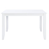 Maui White Rectangle Dining Table