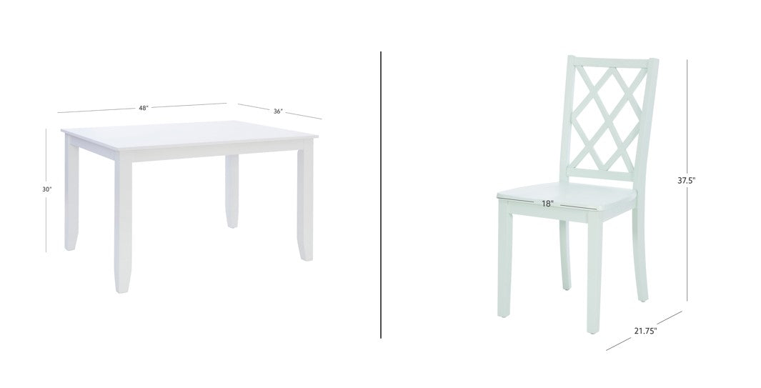 Maui 5PC Dining Set