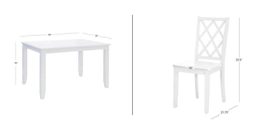 Maui 5PC Dining Set