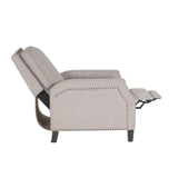 Portico Faux Leather Push Back Recliner