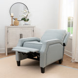 Portico Faux Leather Push Back Recliner