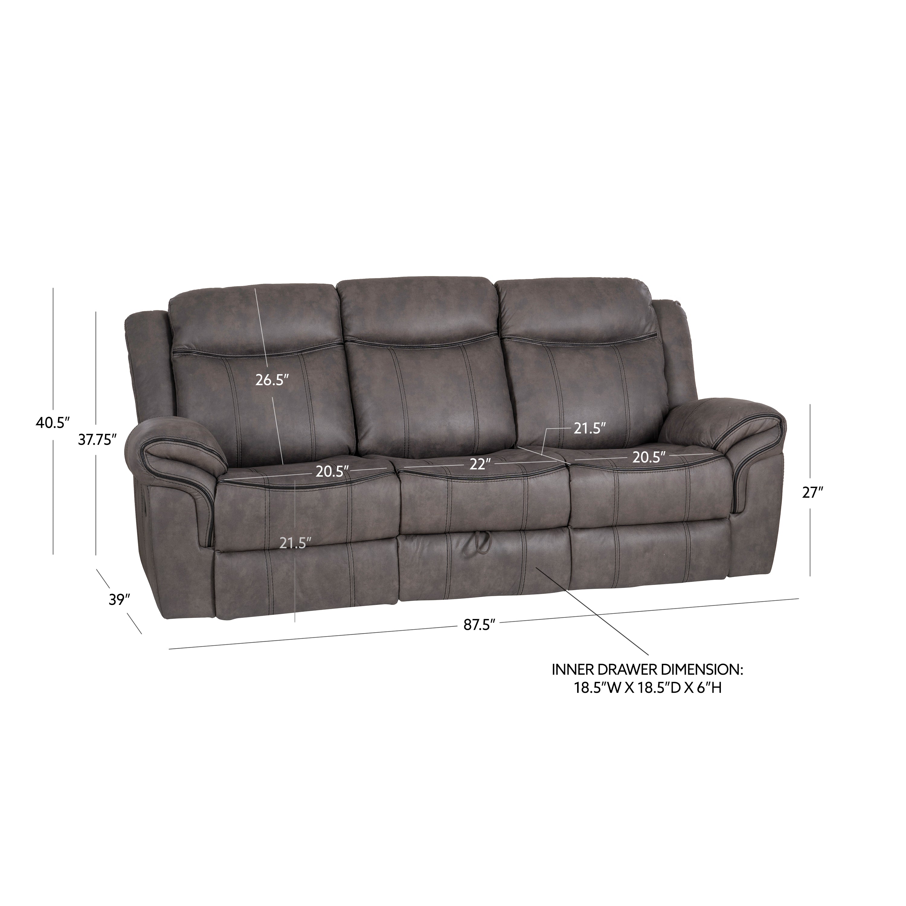Galloway Stone Sofa – Linon Home & Design LLC
