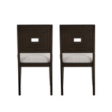 Ingram Black Side Chair (Set of 2)