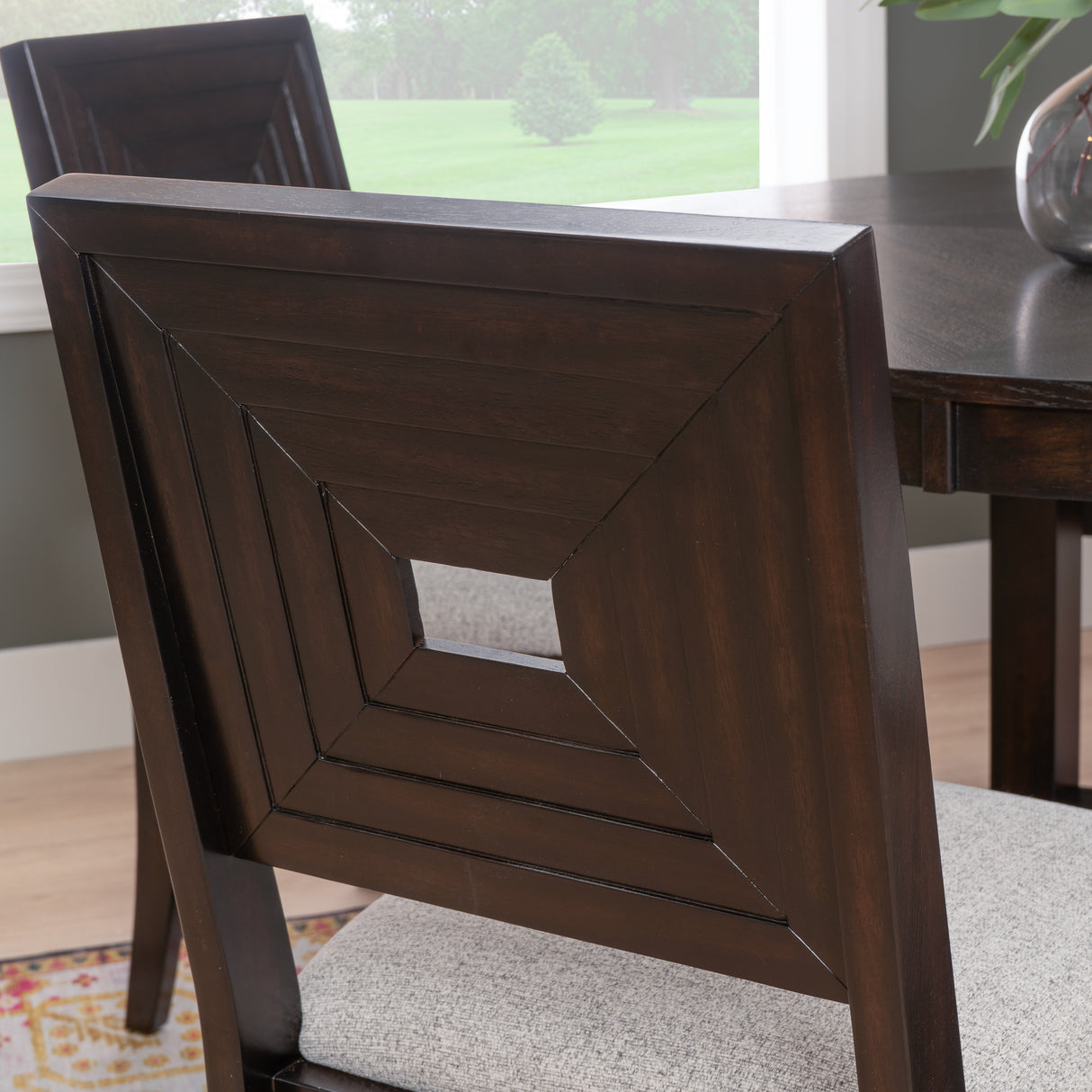Ingram 5PC Black Dining Set