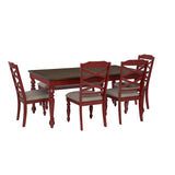 Trimble 6-Piece Dining Set with Bench