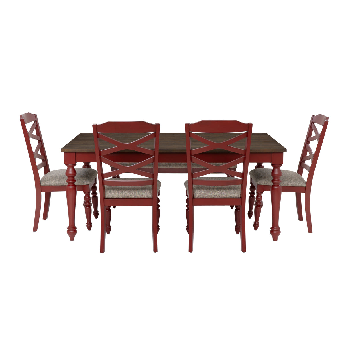 Trimble 6-Piece Dining Set with Bench