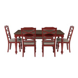 Trimble 6-Piece Dining Set with Bench