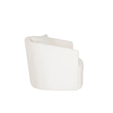 Ruby White Sherpa Swivel Accent Sherpa