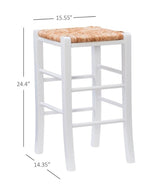 Venezia Backless Stools (Set of 2)