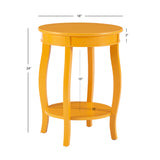 Rainbow Round Side Table