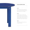 Adirondack Outdoor Coffee Table