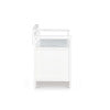 Laredo White Storage Bench
