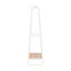 Claira Pewter Clothing Rack Short