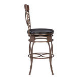 Bria Metal Swivel Big And Tall Stool