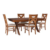 Kraven Dark Hazelnut Dining Set