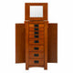 Anna Lee Oak Jewelry Armoire